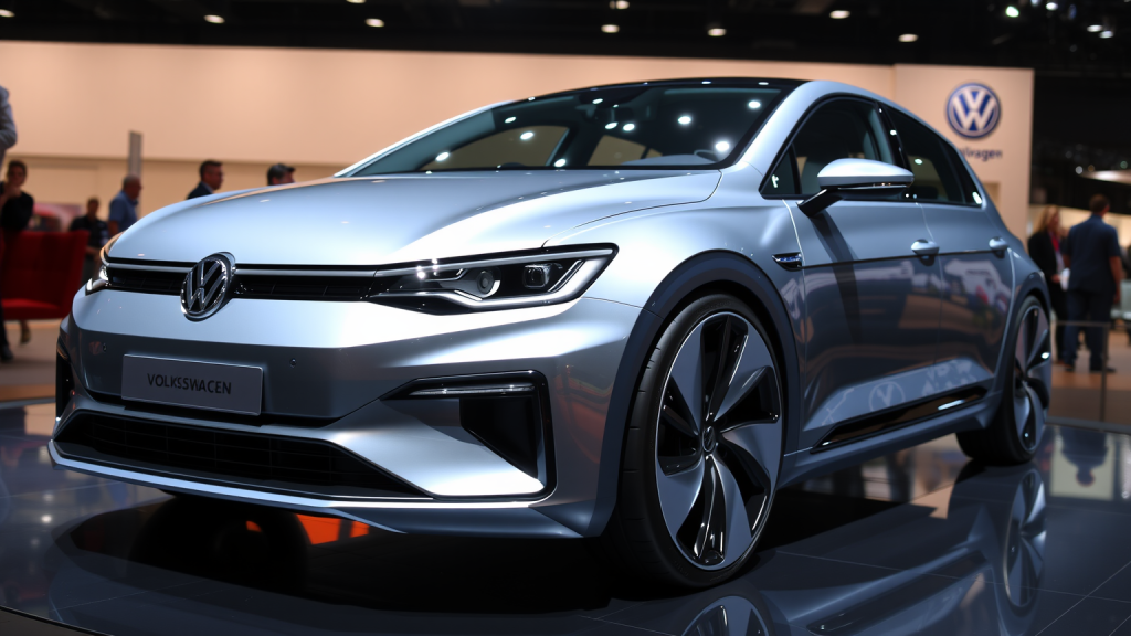 VW-Konzeptfahrzeug im Rampenlicht