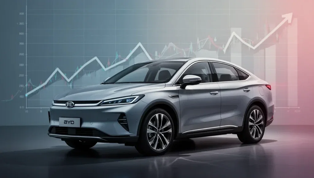 BYD Aktie: 134.500 Fahrzeuge exportiert, +71 Prozent BYD Aktie - Beitragsbild