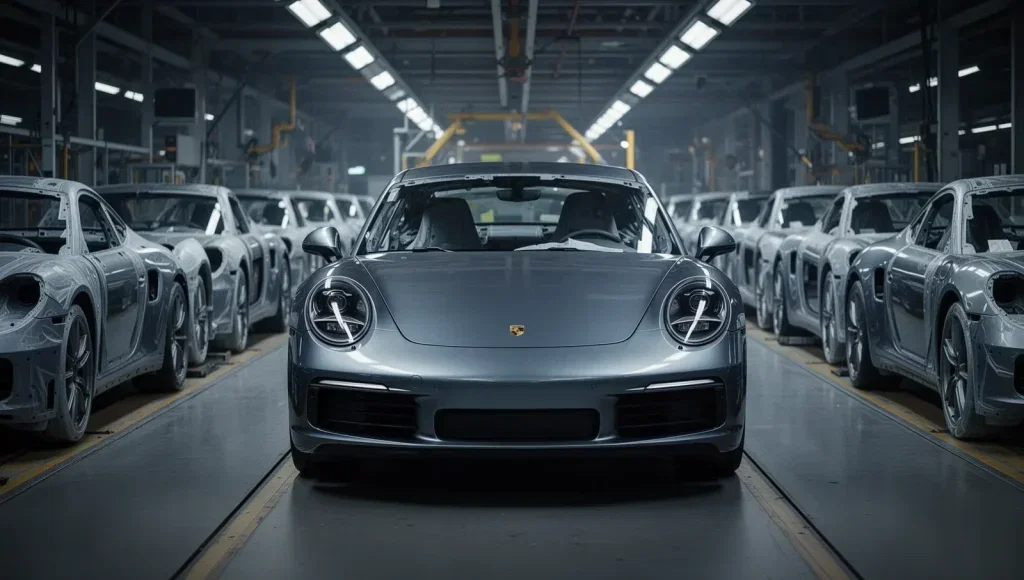 Porsche: Auslieferungen um 15 Prozent gefallen Porsche AG Aktie - Beitragsbild