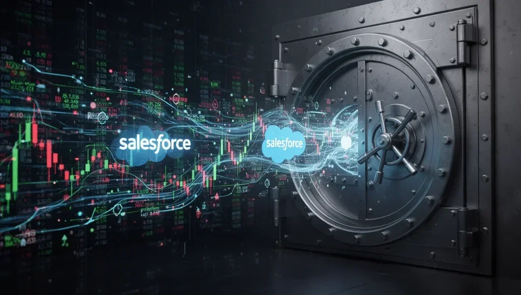 Salesforce Aktie: Norges Bank kauft 12 Millionen Aktien Salesforce Aktie - Beitragsbild
