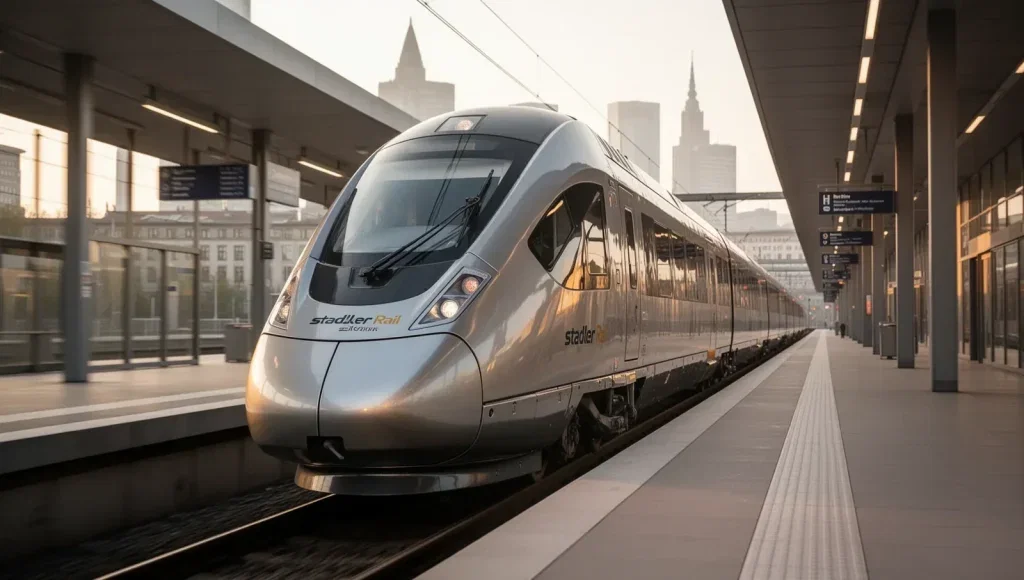 Stadler Rail Aktie: 23 FLIRT-Züge für Masowien Stadler Rail Aktie - Beitragsbild