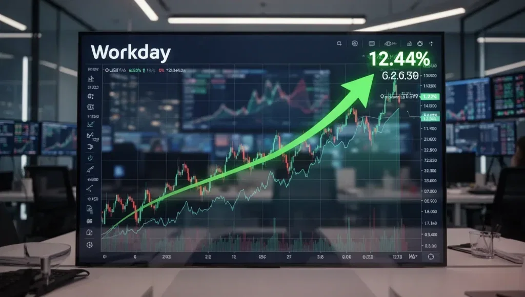 Workday Aktie: 12,44 Prozent Tagesplus nach Q1 Workday Aktie - Beitragsbild