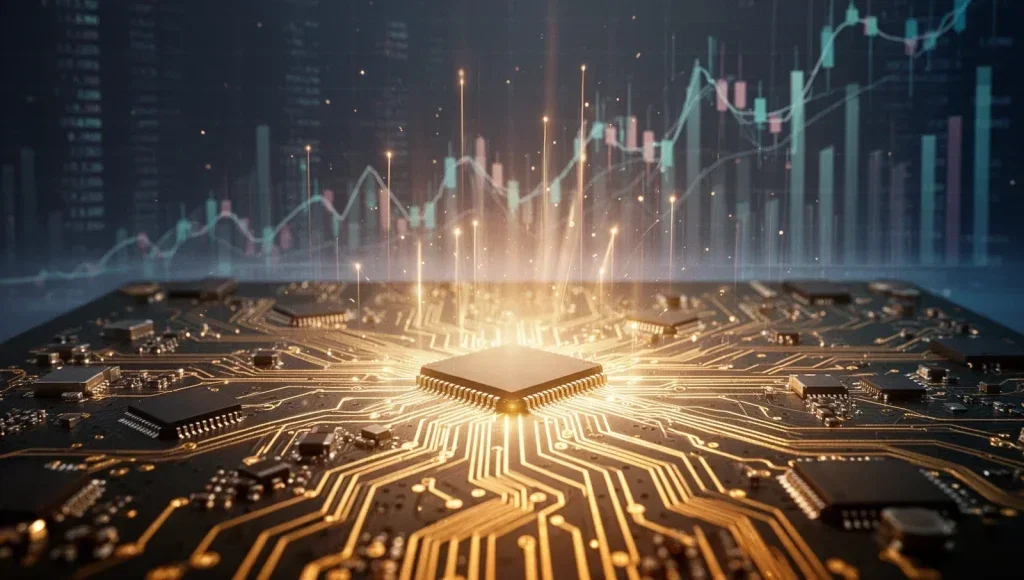 Chip-Rallye trotzt der Fed — Arm und Western Digital hängen Adobe ab Arm Aktie - Beitragsbild