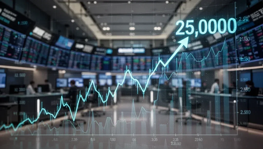 DAX: Rückeroberung der 25.000 Punkte DAX Aktie - Beitragsbild