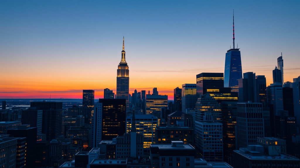 Melrose Industries: 35.700 Aktien zwischen 449 und 470 Pence Stadtbild bei Sonnenaufgang mit Highlight des Finanzviertels.