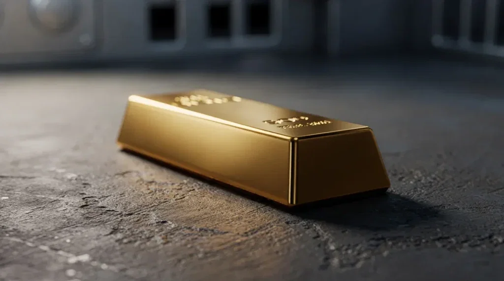 Gold: 4.161 USD — tiefster Stand seit März Gold Aktie - Beitragsbild