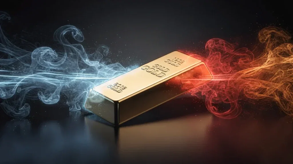 Gold: Fed bremst Rallye bei 4.340 Dollar Gold Aktie - Beitragsbild