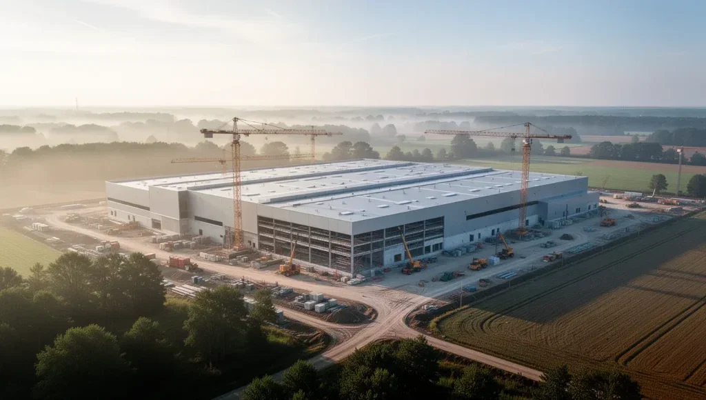 Heidelberger Druck: 30.000-Quadratmeter-Anlage in Brandenburg Heidelberger Druckmaschinen Aktie - Beitragsbild