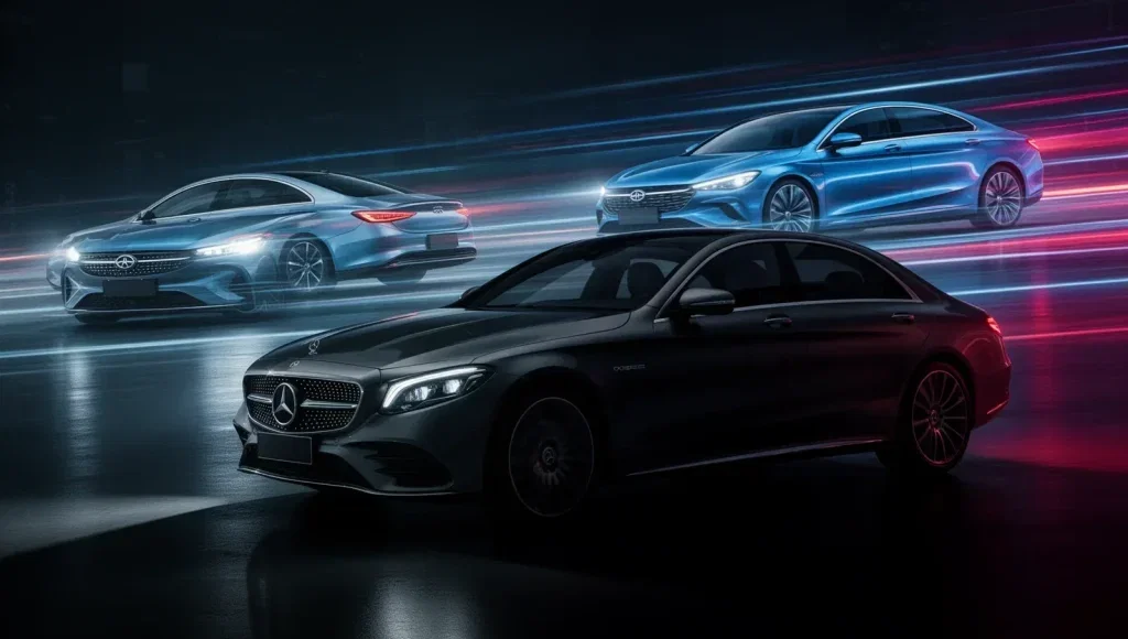 Mercedes-Benz Aktie: BYD und Chery wachsen über 150 Prozent Mercedes-Benz Aktie - Beitragsbild