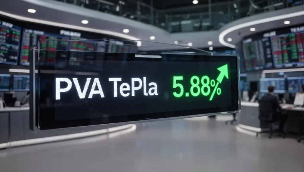 Pva Tepla Aktie: 5,88 Prozent bei Morgan Stanley Pva Tepla Aktie - Beitragsbild
