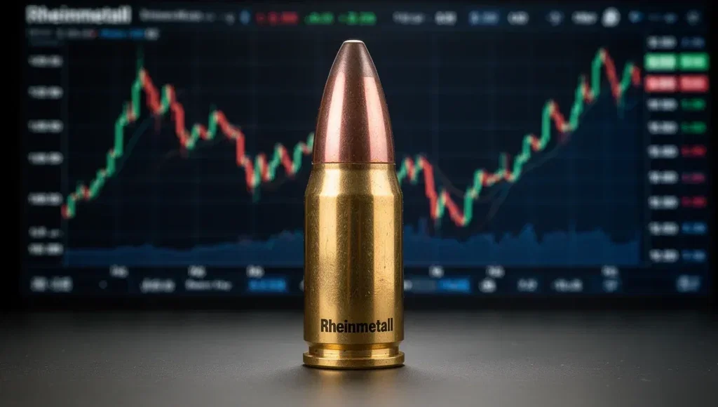 Rheinmetall Aktie: 52-Wochen-Tief bei 1.099,80 Euro Rheinmetall Aktie - Beitragsbild