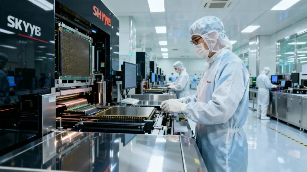 SK Hynix Aktie: Reinraum in Yongin für Februar 2027 SK Hynix Aktie - Beitragsbild