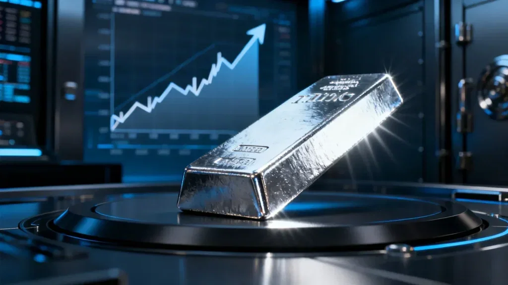 Silber Preis: 70,50 Dollar vor Warsh-Entscheid Silber Preis Aktie - Beitragsbild