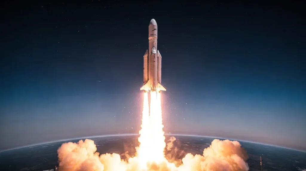 SpaceX Aktie - Beitragsbild