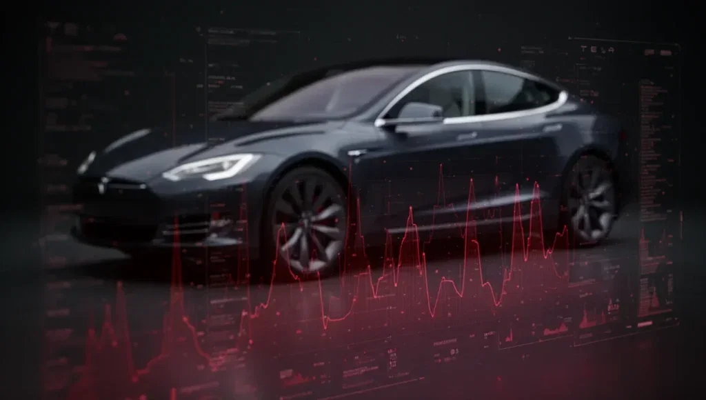 Tesla Aktie: Rajat Gupta hebt Kursziel auf 475 Dollar Tesla Aktie - Beitragsbild