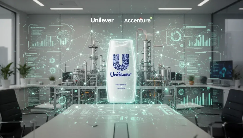 Unilever Aktie: 40 digitale Zwillinge mit Accenture Unilever Aktie - Beitragsbild