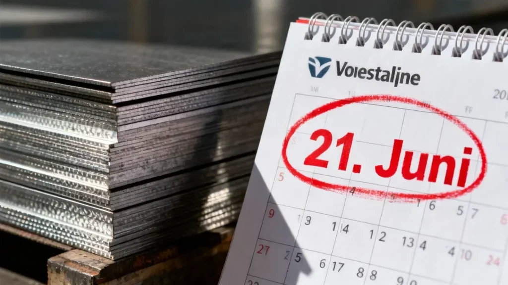 Voestalpine Aktie: Nachweisstichtag 21. Juni für Dividende Voestalpine Aktie - Beitragsbild