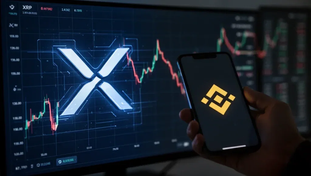 XRP: 54 Prozent Abhebungen auf Binance XRP Aktie - Beitragsbild
