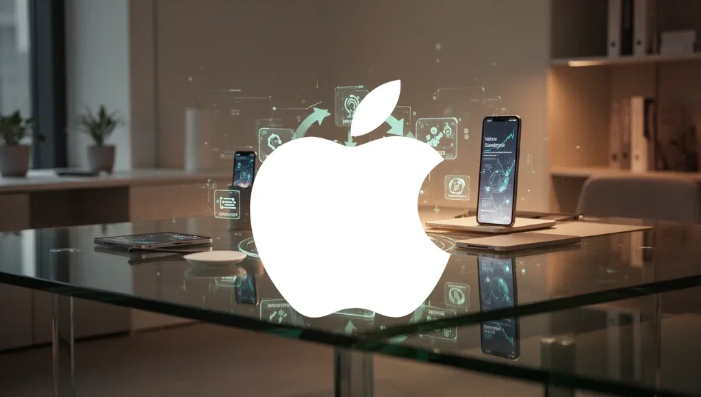 Apple Aktie: Neues Mietmodell vor Bilanz Apple Aktie - Beitragsbild