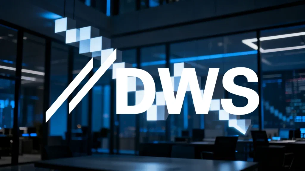 DWS Aktie: Vorsteuergewinn bricht 19 Prozent ein DWS Aktie - Beitragsbild