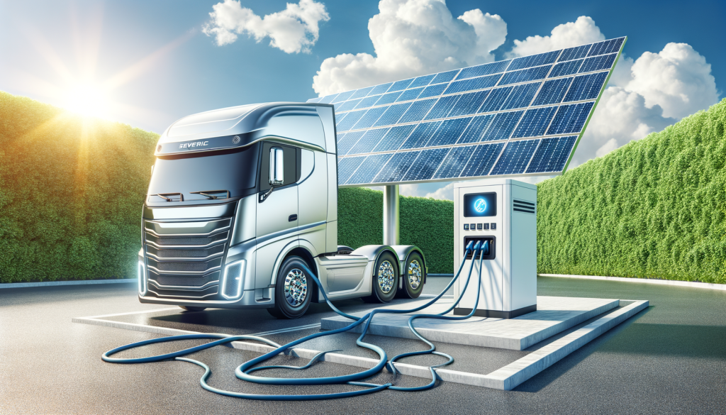 Daimler Truck Aktie: Barclays kürt Top-Favoriten Elektro-Lkw von Daimler lädt