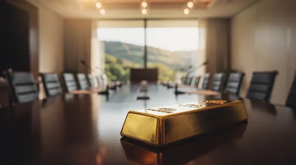 Gold: Warsh-Rede in Sintra beflügelt Kurs Gold Aktie - Beitragsbild