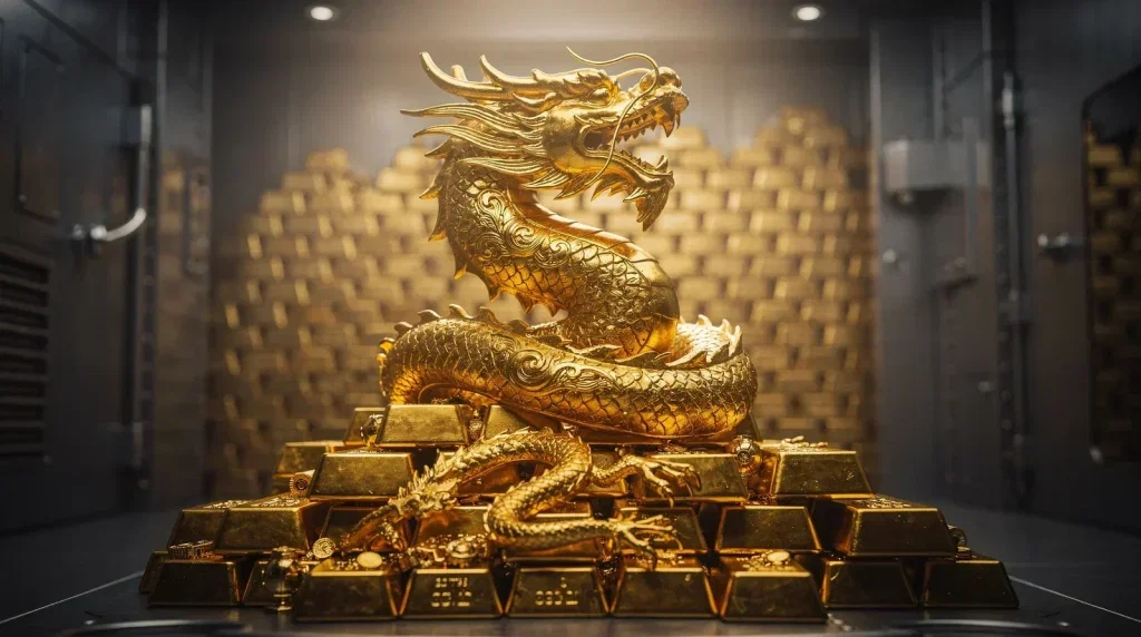 Gold: 48 Tonnen China-Käufe Gold Aktie - Beitragsbild