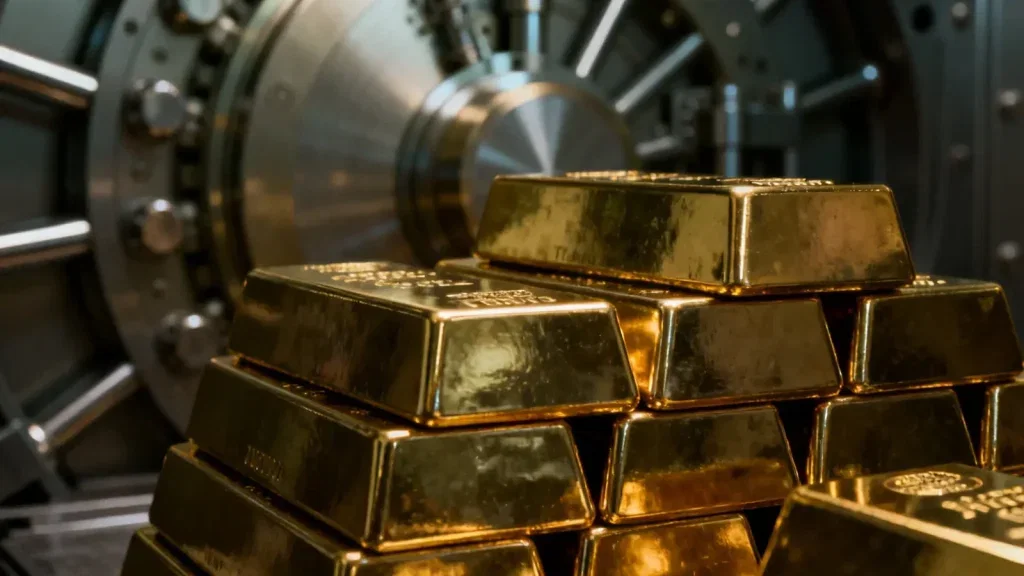 Gold: 1,97 Prozent unter 4.100 Dollar Gold Aktie - Beitragsbild