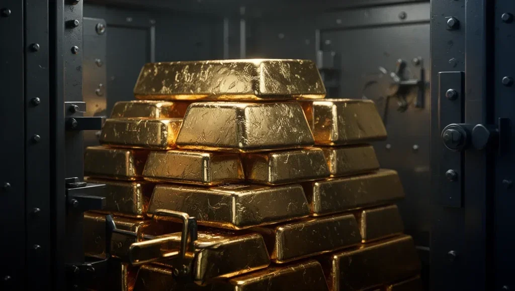 Gold: 692 Tonnen in fünf Monaten, +76% Gold Aktie - Beitragsbild