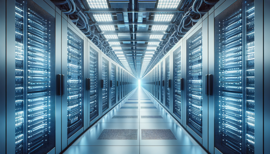 IBM Aktie: Milliarden-Wette läuft! IBM-Rechenzentrum mit Serverreihen