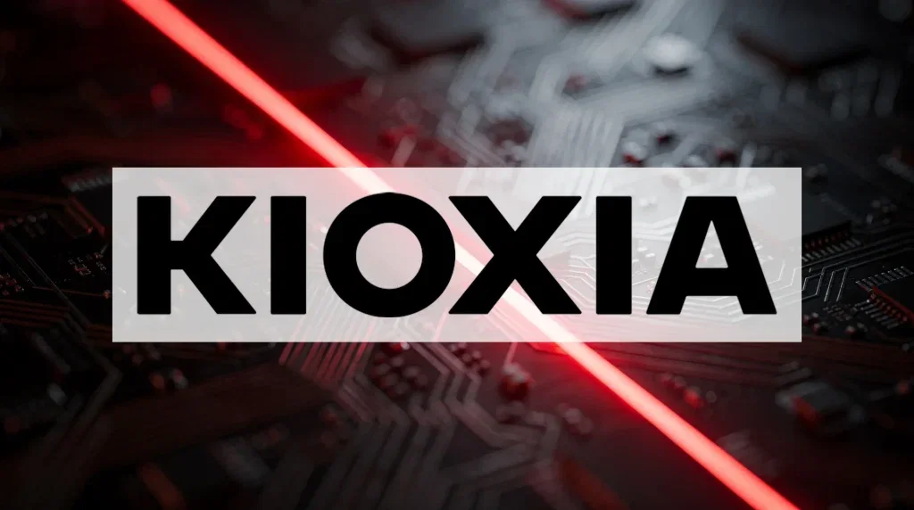 Kioxia Aktie: 11,34-Prozent-Crash auf 234,95 Euro Kioxia Aktie - Beitragsbild