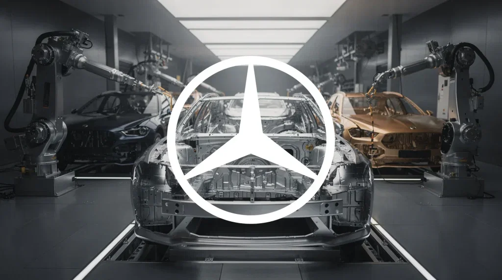Mercedes-Benz Aktie - Beitragsbild