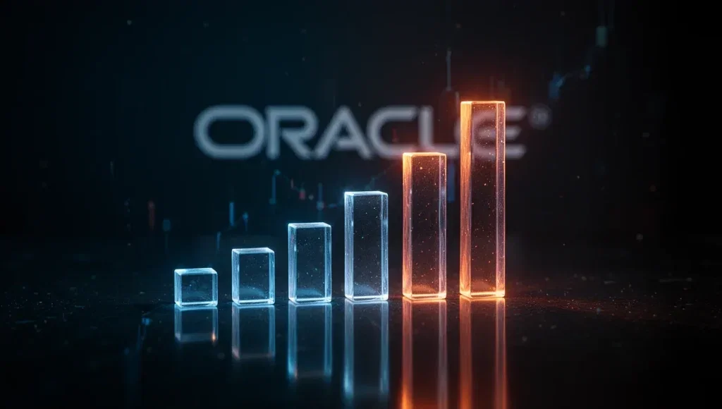 Oracle Aktie: 93 Prozent Cloud-Wachstum, Kurs fällt Oracle Aktie - Beitragsbild