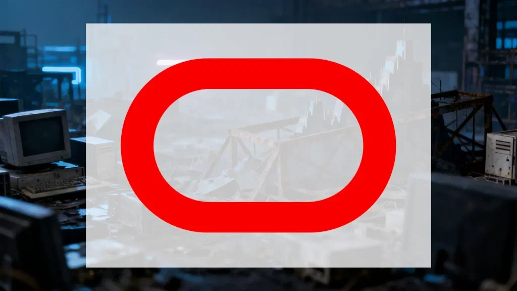Oracle Aktie: 60,61 Prozent Absturz vom Rekordhoch Oracle Aktie - Beitragsbild