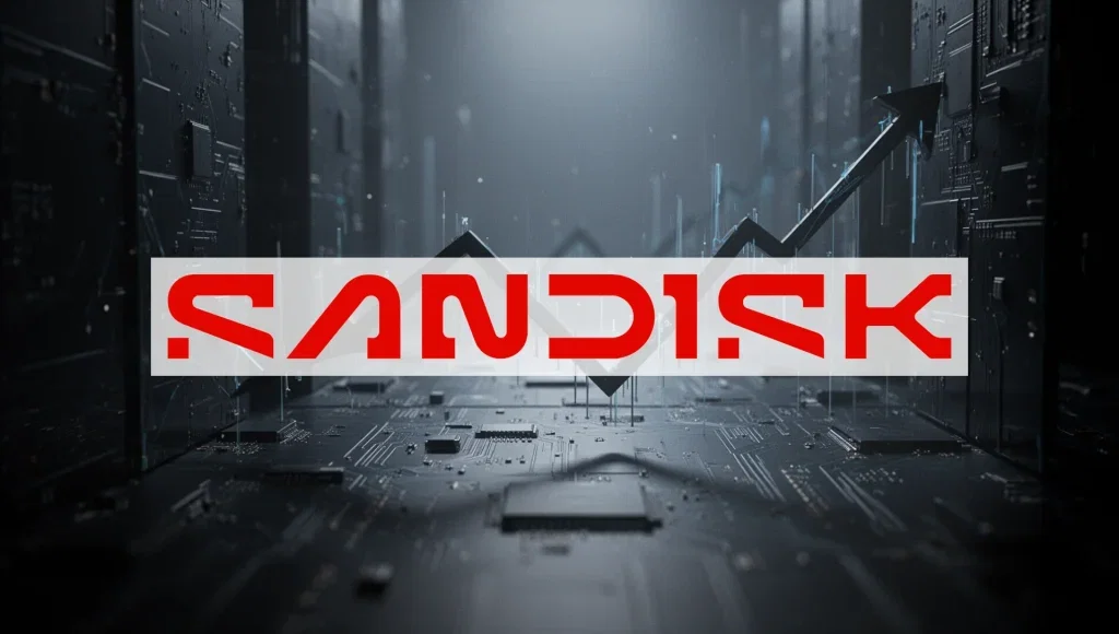 SanDisk: Argus-Hold schickt Aktie 7,3 Prozent runter SANDISK Aktie - Beitragsbild