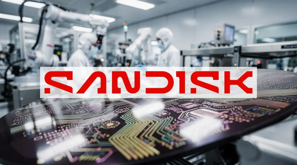 SANDISK Aktie: 25 Prozent Bewegung erwartet SANDISK Aktie - Beitragsbild