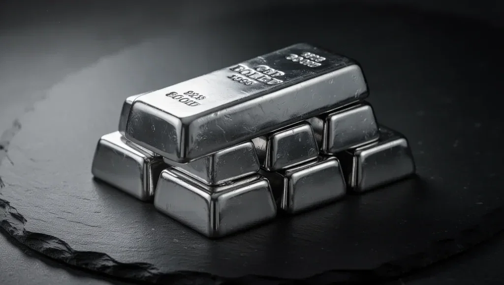 Silber Preis: 57,90 Dollar je Unze Silber Preis Aktie - Beitragsbild