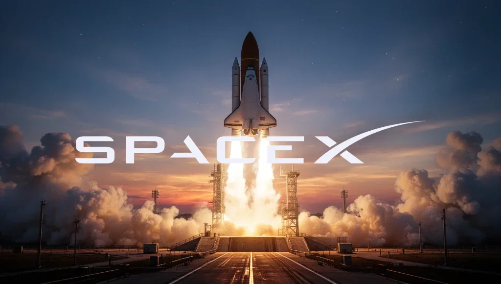 SpaceX Aktie: Doppelstart treibt Kurs auf 108,32 Euro SpaceX Aktie - Beitragsbild