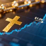 XRP: Goldenes Kreuz bei 1,09 Dollar