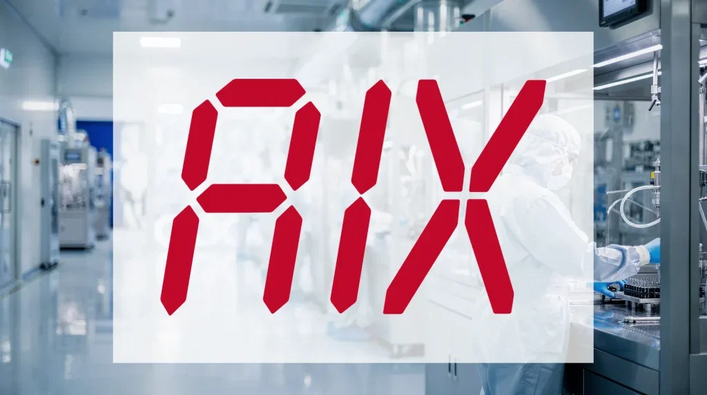 Aixtron Aktie: 4,42 Prozent über Derivate Aixtron Aktie - Beitragsbild
