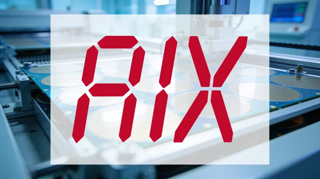 Aixtron Aktie: Umsatzprognose 2026 auf 560 Millionen Euro Aixtron Aktie - Beitragsbild