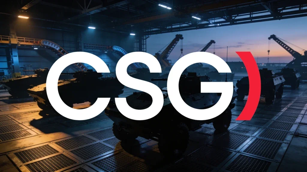 CSG Aktie: Land Systems verdoppelt auf 445 Millionen CSG Aktie - Beitragsbild