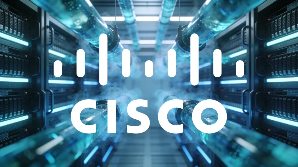 Cisco Aktie: Flüssigkeitsgekühlte KI-Systeme ab Oktober Cisco Aktie - Beitragsbild