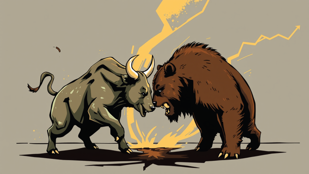 Credit Suisse Silver ETN: 1,3177 USD Dividende heute fällig Stier und Bär in Konfrontation