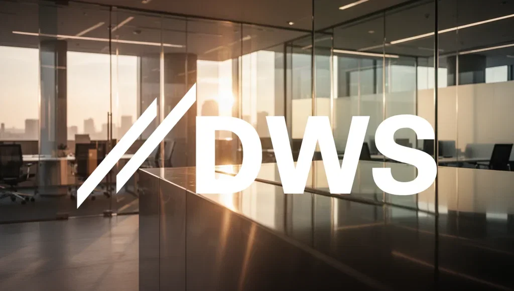 DWS Aktie: 1.190 Milliarden Euro Vermögen DWS Aktie - Beitragsbild