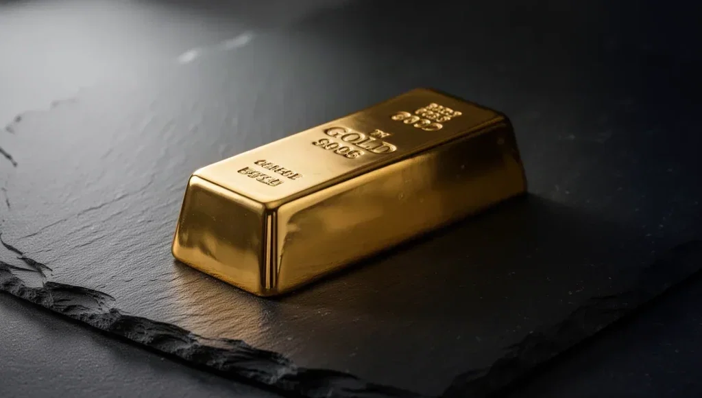 Hormus-Poker treibt Gold und Silber, Öl im Zickzack Gold Aktie - Beitragsbild