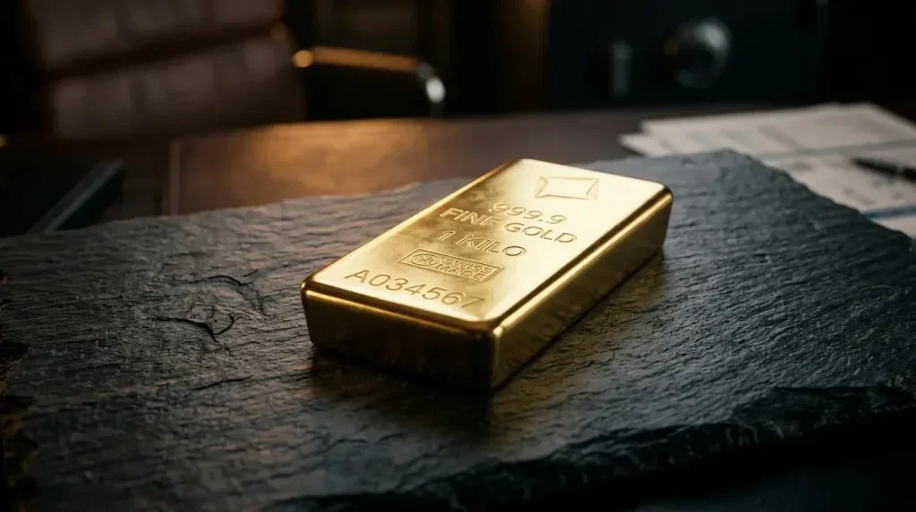 Gold: 7,39 Prozent Wochenplus auf 4.401 Dollar Gold Aktie - Beitragsbild