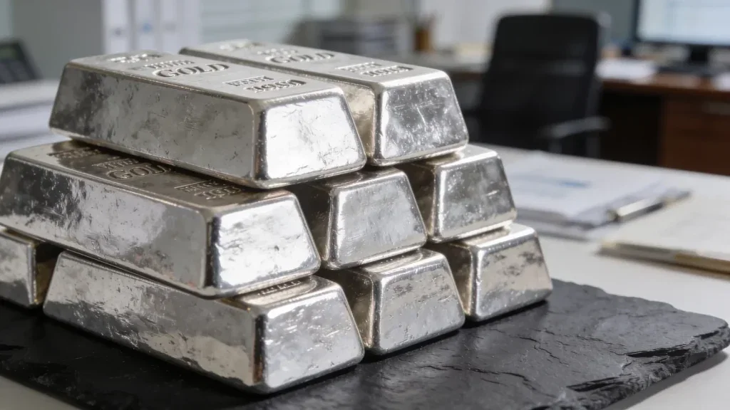 Silber Preis: UBS senkt Ziel auf 80 Dollar Silber Preis Aktie - Beitragsbild