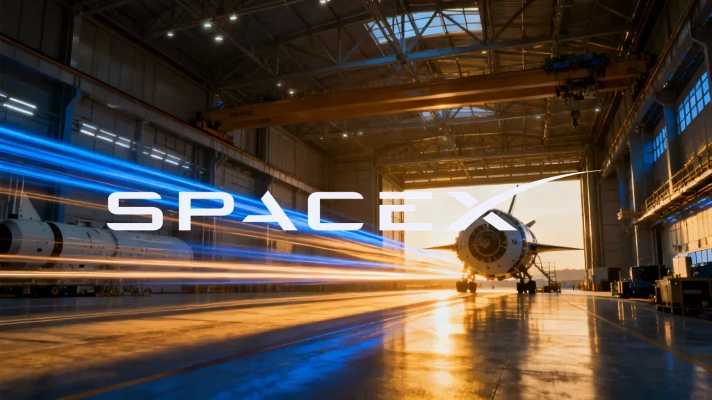 SpaceX Aktie - Beitragsbild