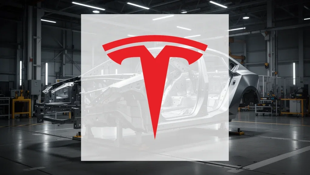 Tesla Aktie - Beitragsbild